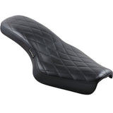 LePera Cobra Full-Length Seat Diamond Black - LK-076DM For Harley Sportster 2010-2022