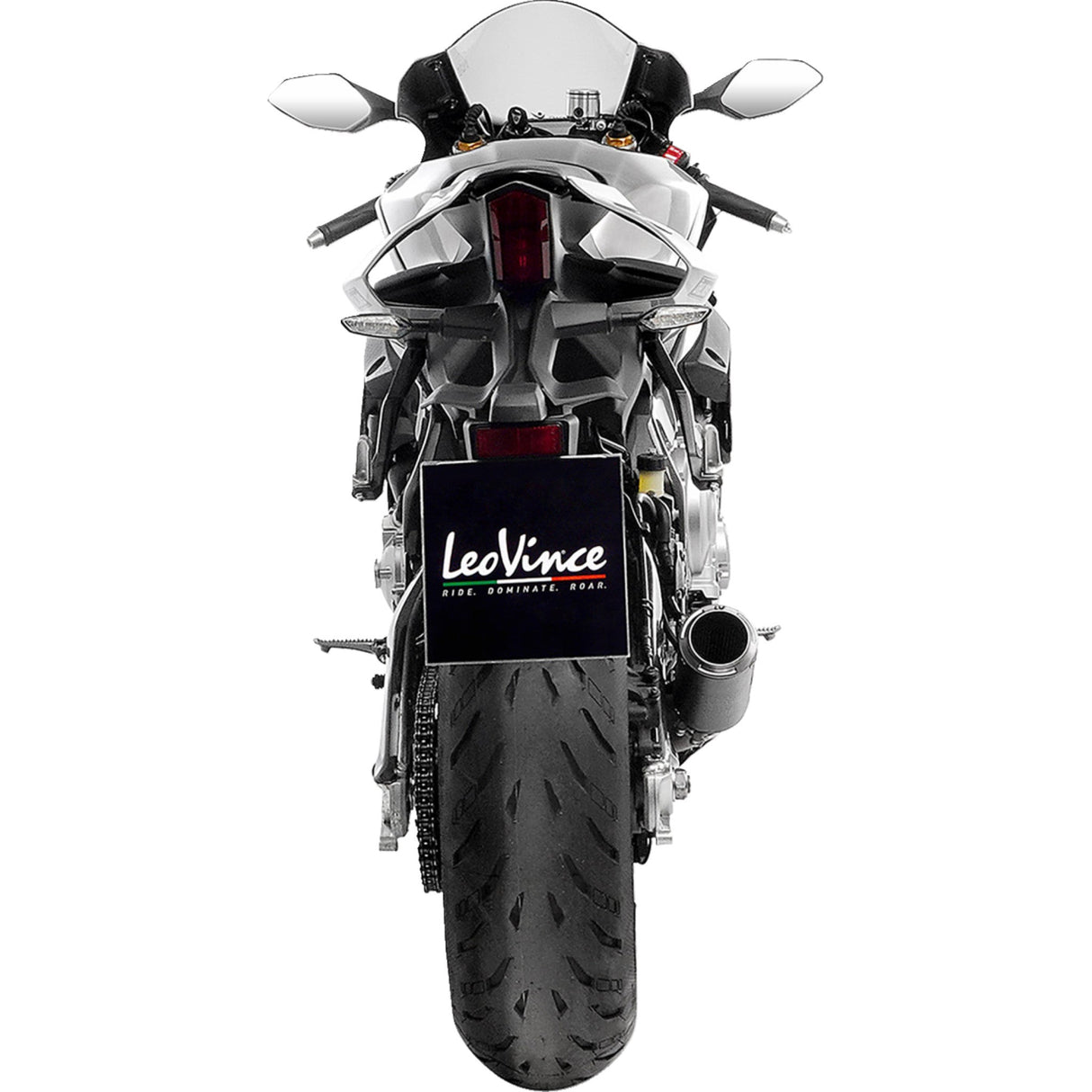LEOVINCE 1811-4634 15408CU LV Corsa Slip-On Muffler carbon fiber