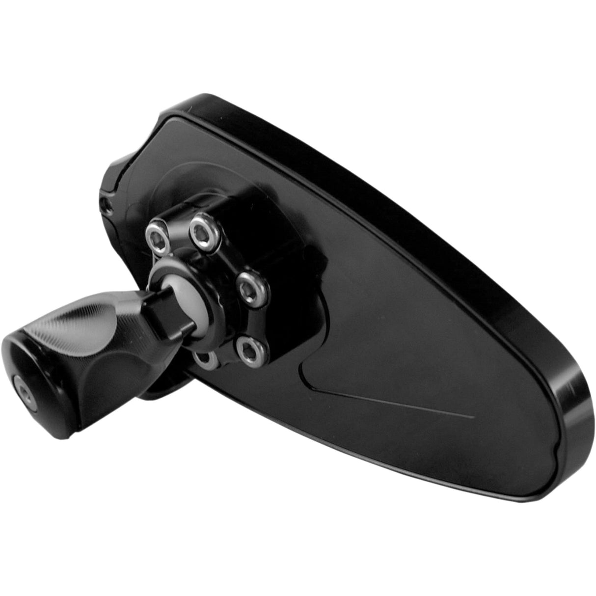 PSR 0640-0626 00-00209-22 Felipe Bar End Mirror Mirror - Felipe - Side View/Bar-End - Polygon - Black