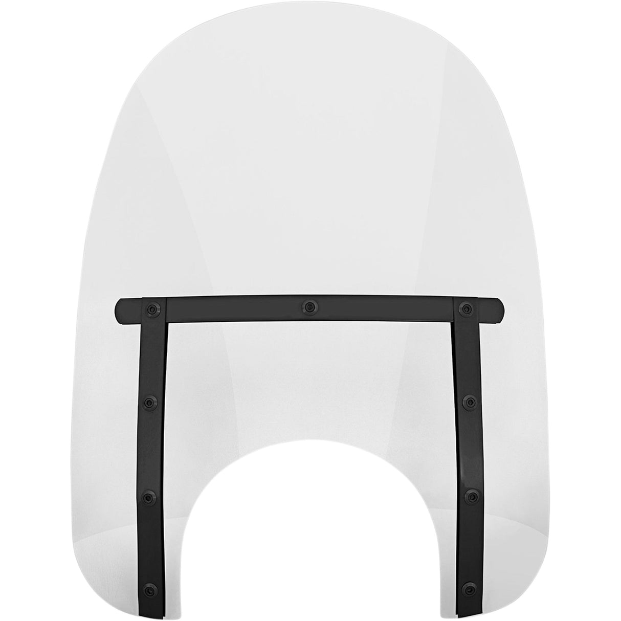 Memphis Shades Memphis Slim Windshield 17" 9" Headlight Cutout Night Shades Clear - MEB4220
