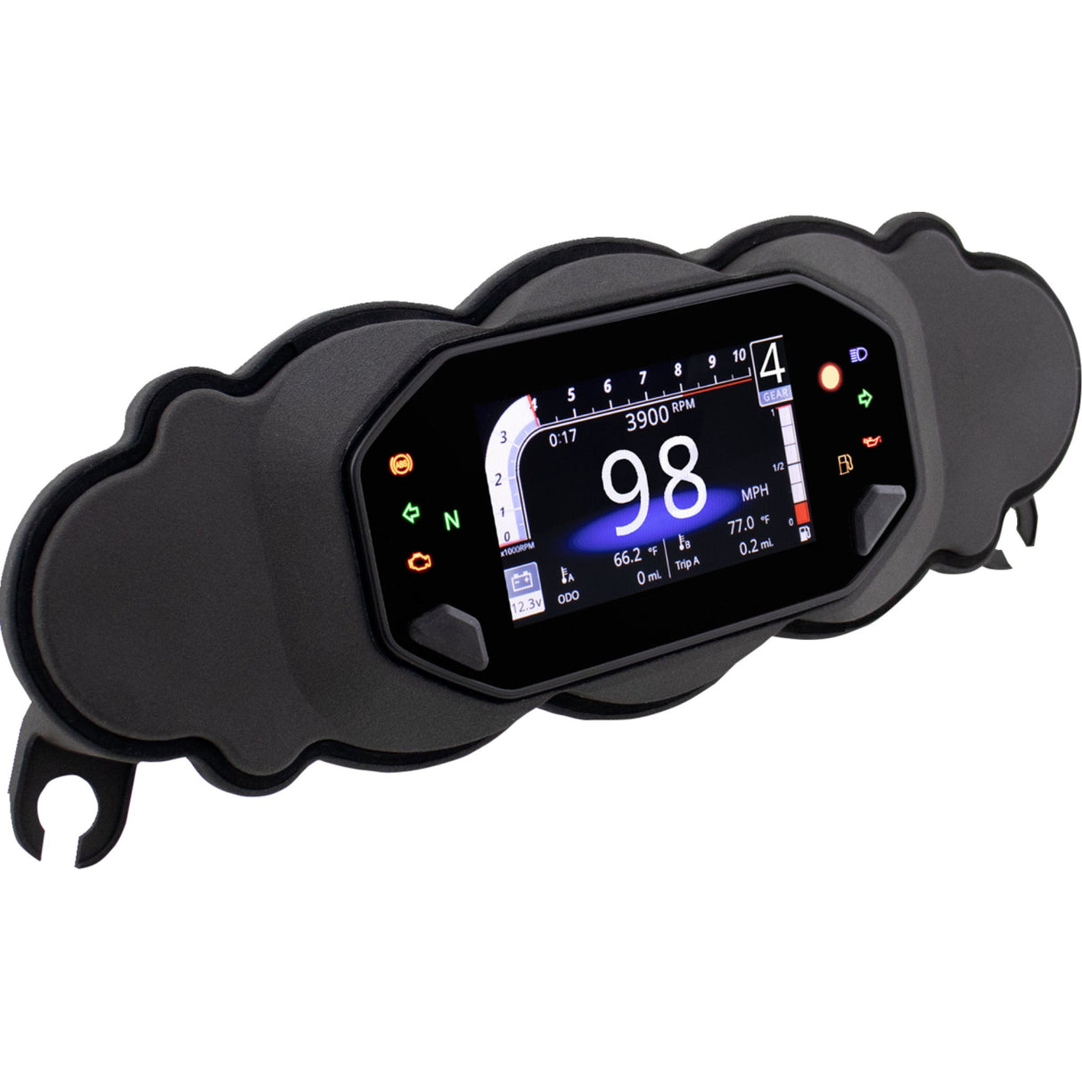 KOSO NORTH AMERICA 2212-0908 BA081040 RX-4 Multifunction Speedometer/Tachometer TFT Multifunction Meter - RX-4 - Suzuki - Hayabusa