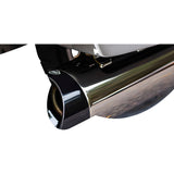 S&S Cycle 4-1/2" MK45 Performance Slip-On Mufflers Lava Chrome 50-State - 550-1113 For Harley Touring 2017-2026