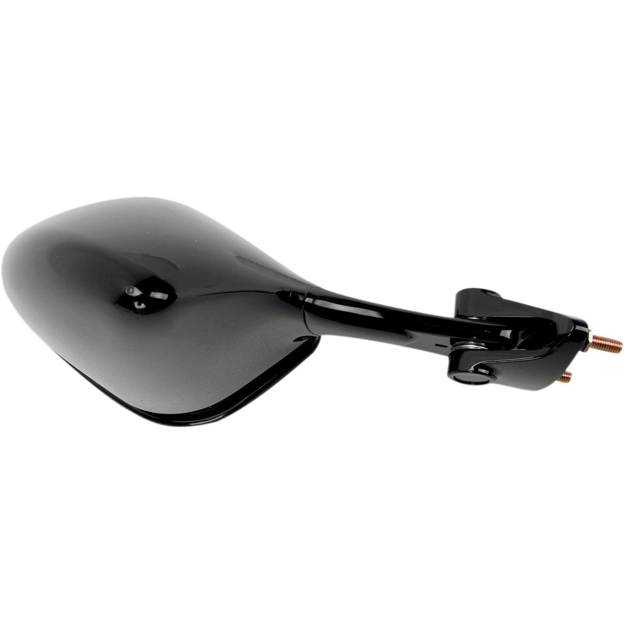 EMGO 0640-0354 20-43052 OEM-Style Replacement Mirror Mirror - Side View - Rectangle - Black - Left