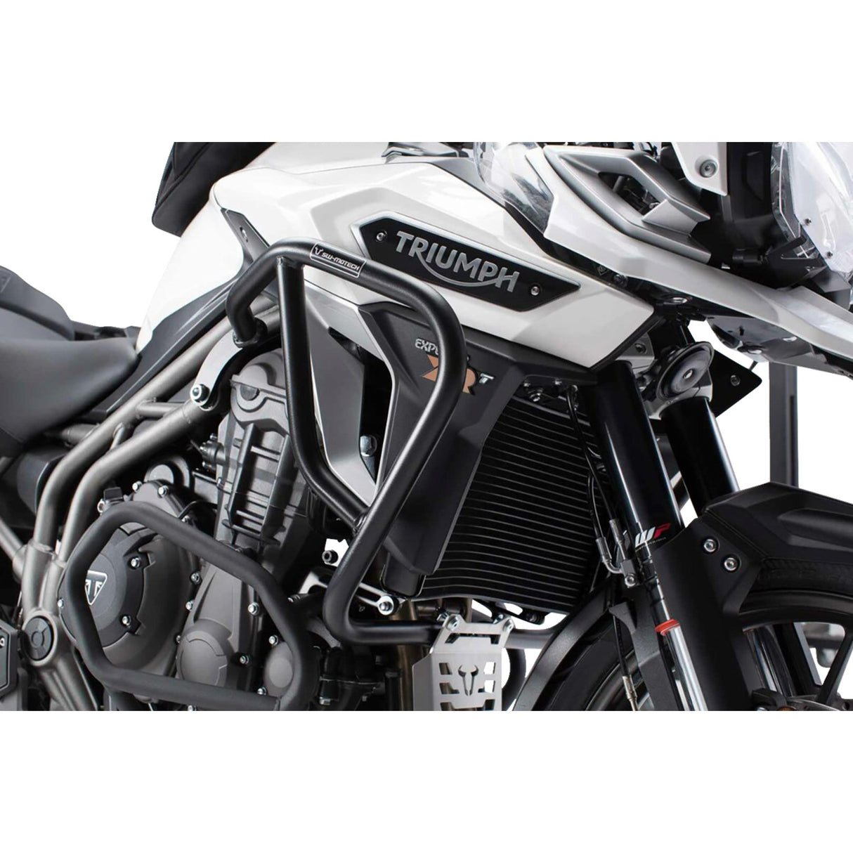 SW-MOTECH 0505-1949 SBL.11.703.10000/B Crash Bar left/right - black - triumph - tiger 1200