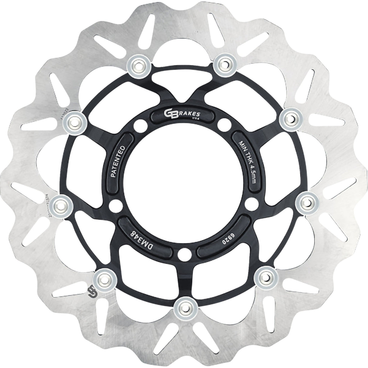 GBRAKES 1710-4961 GBDU041 Brake Rotor
