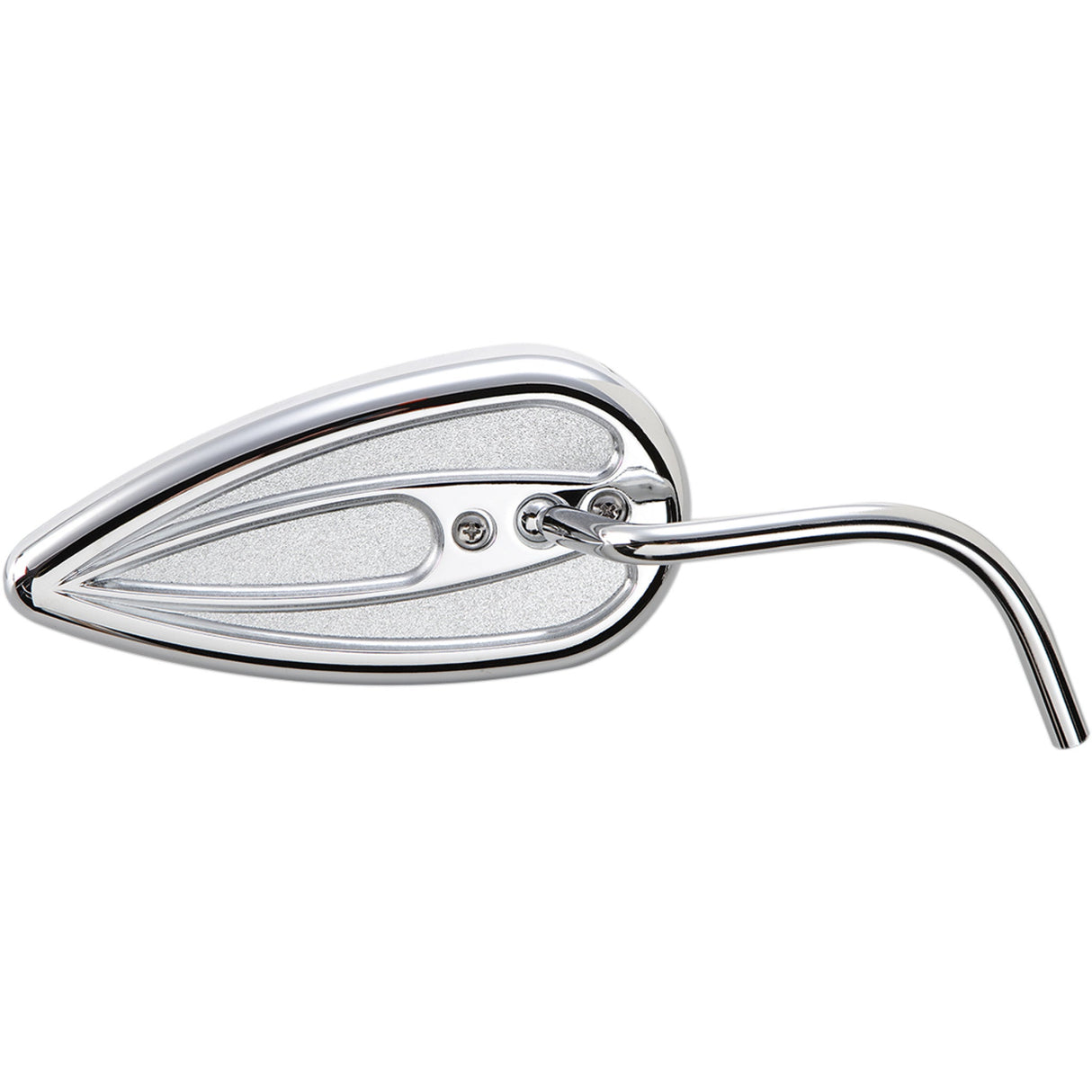 ARLEN NESS 1901-2242 13-036 Teardrop Mirror with Steel Stem Mirror - Side View - Teardrop - Chrome - Right