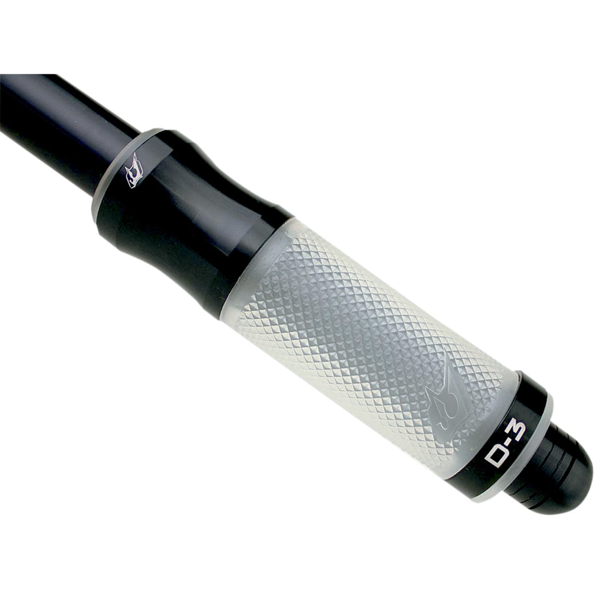 DRIVEN RACING 0630-1063 D3CL 7/8" D3 Grips Grips - D3 - Black/Clear