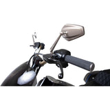 ARLEN NESS 0640-1444 13-168 Mini Stocker Mirror Mirror - Mini Stocker - Side View - Oval - Titanium - Left