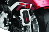Kuryakyn 3141 Nova Side Mount License Plate Frame Gloss Chrome