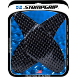 STOMPGRIP 4320-1081 55-10-0030B Volcano Profile Traction Pad Tank Kit Traction Kit - Black - Kawasaki