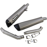 Akrapovic Slip-On Line Muffler - S-T12SO3-HCQT Triumph XC 1200 / Scrambler 2019-2020
