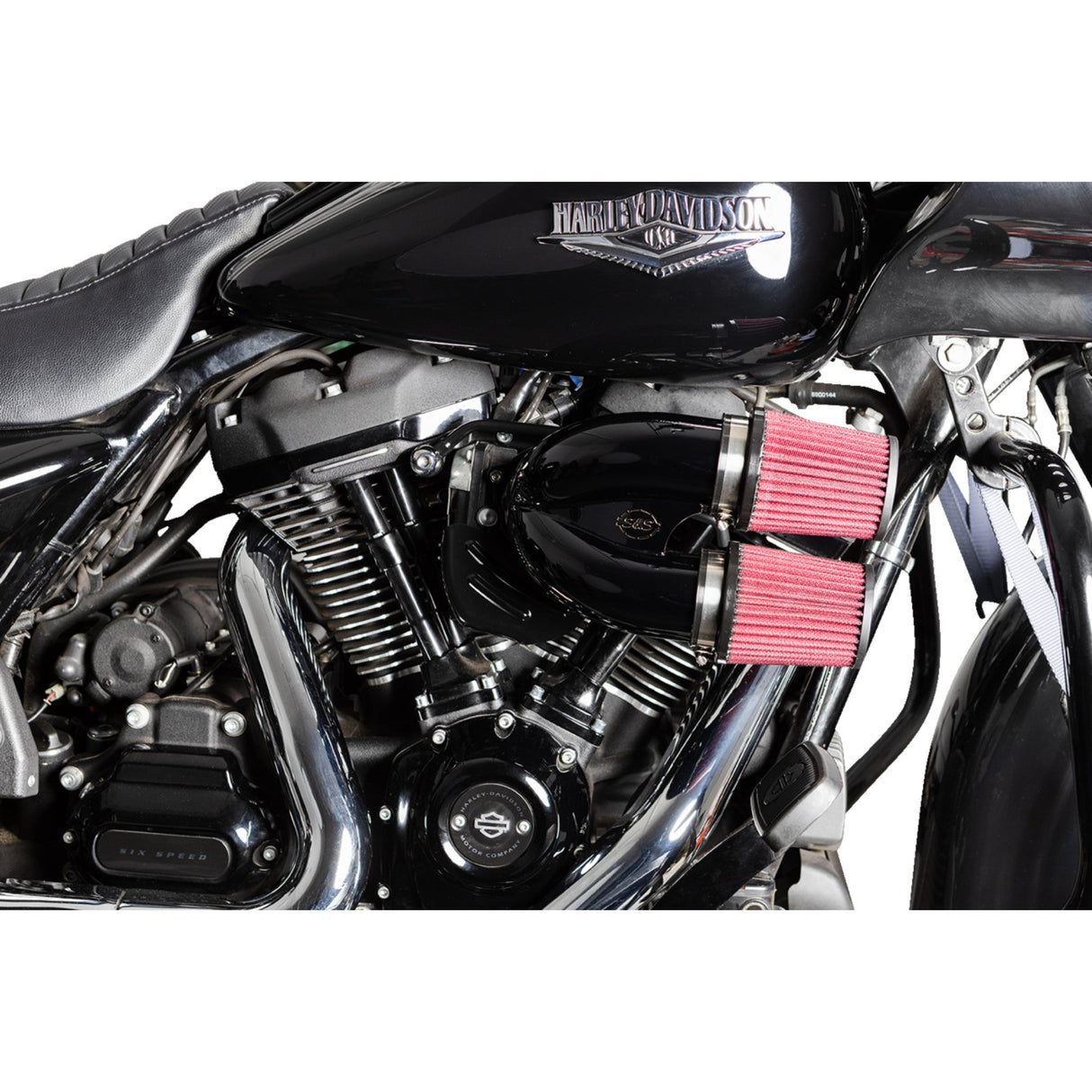 S&s Cycle Tuned Induction Two-In-One Air Cleaner - 170-0567A For Harley Motorcycles 2017-2024