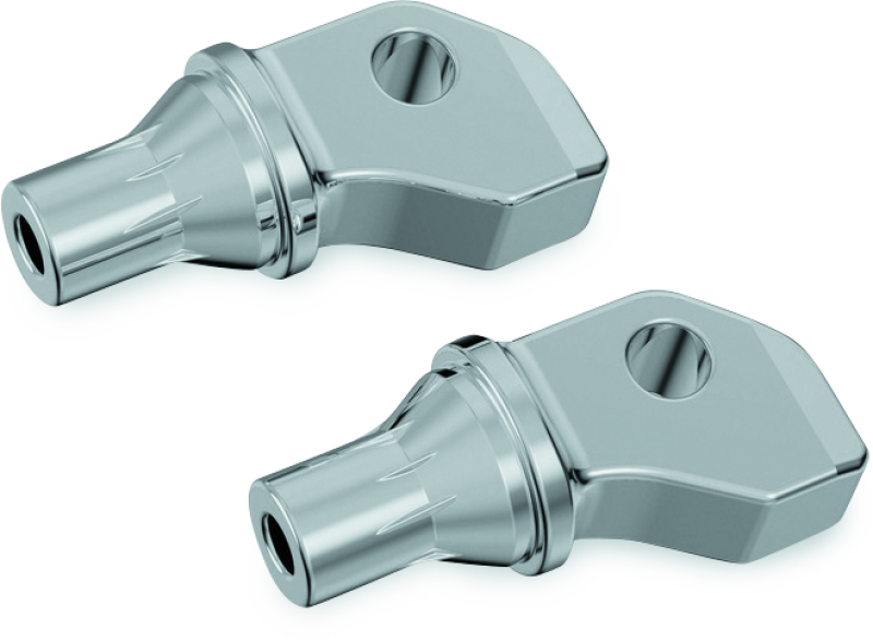 Kuryakyn Tapered Peg Adapters Scout & Octane Chrome - 8835 For Indian Scout 2015-2025 | Victory Octane 2017
