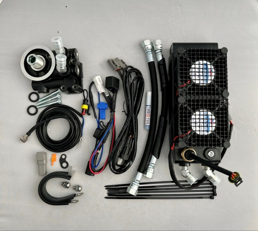 Ultracool Indian OIL Cooler Side Mount Naked - IN-1N For Indian 2014-2023