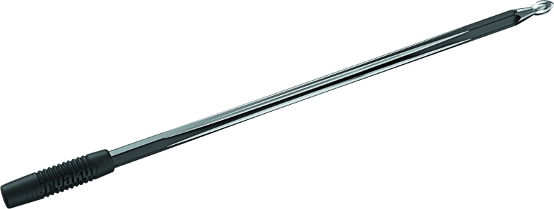 Kuryakyn Billet Antenna Hex Grooved Black & Raw - 864 For Harley Touring 1989-2019