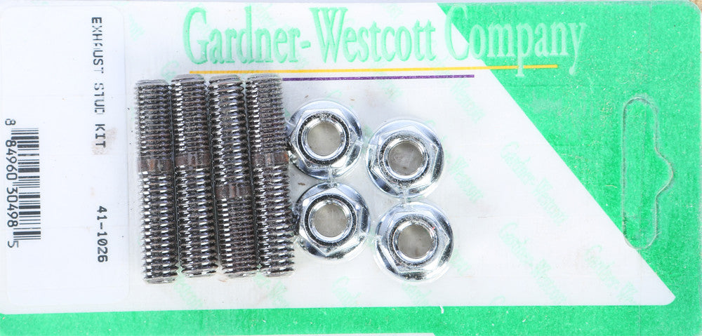 Gardner-westcott 830-1086 41-1026 EXHAUST STUD KIT 4/PK
