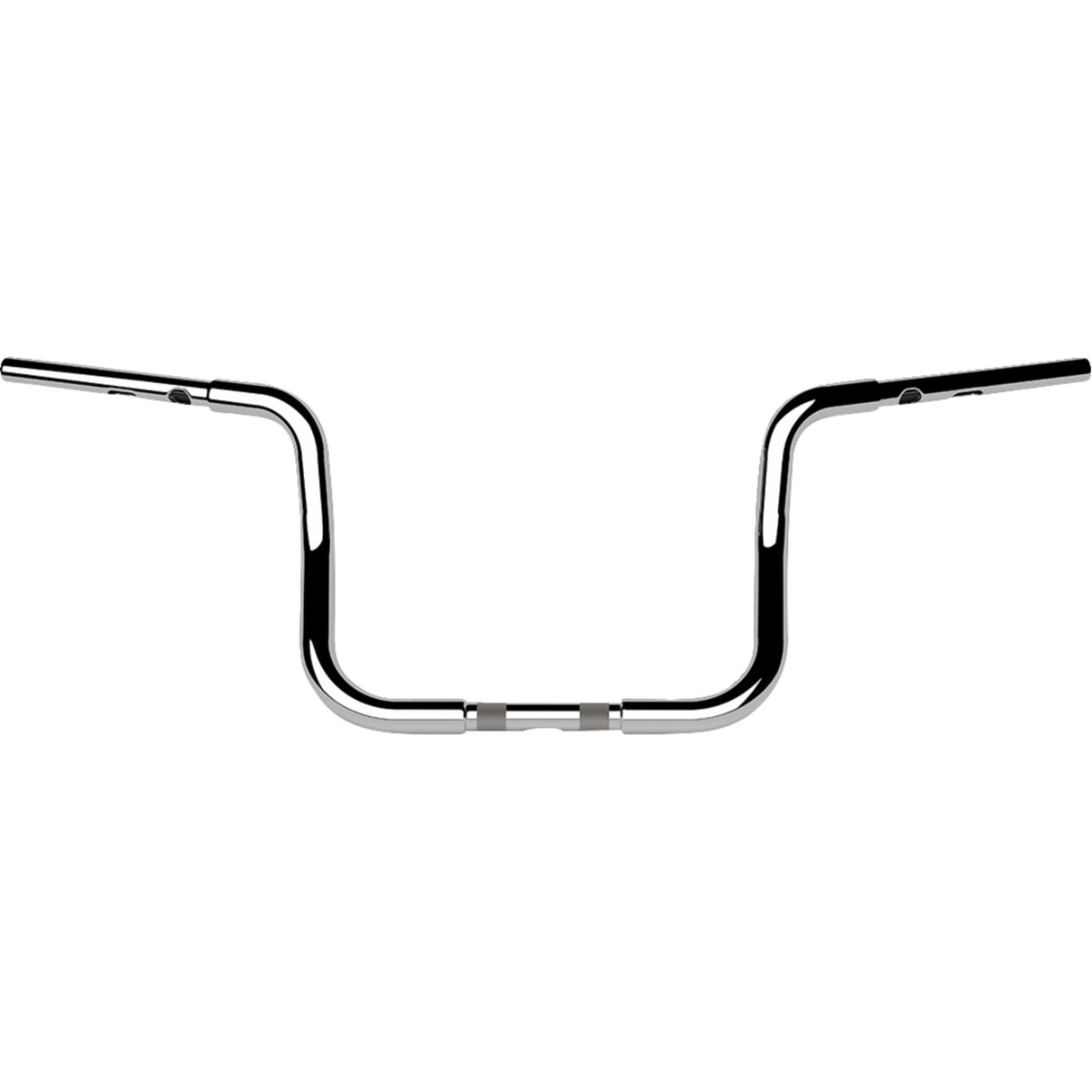 LA Choppers Twin Round Handlebar 1-1/4" X 10" Chrome - LA-7347-10 For Harley Touring 2023-2026