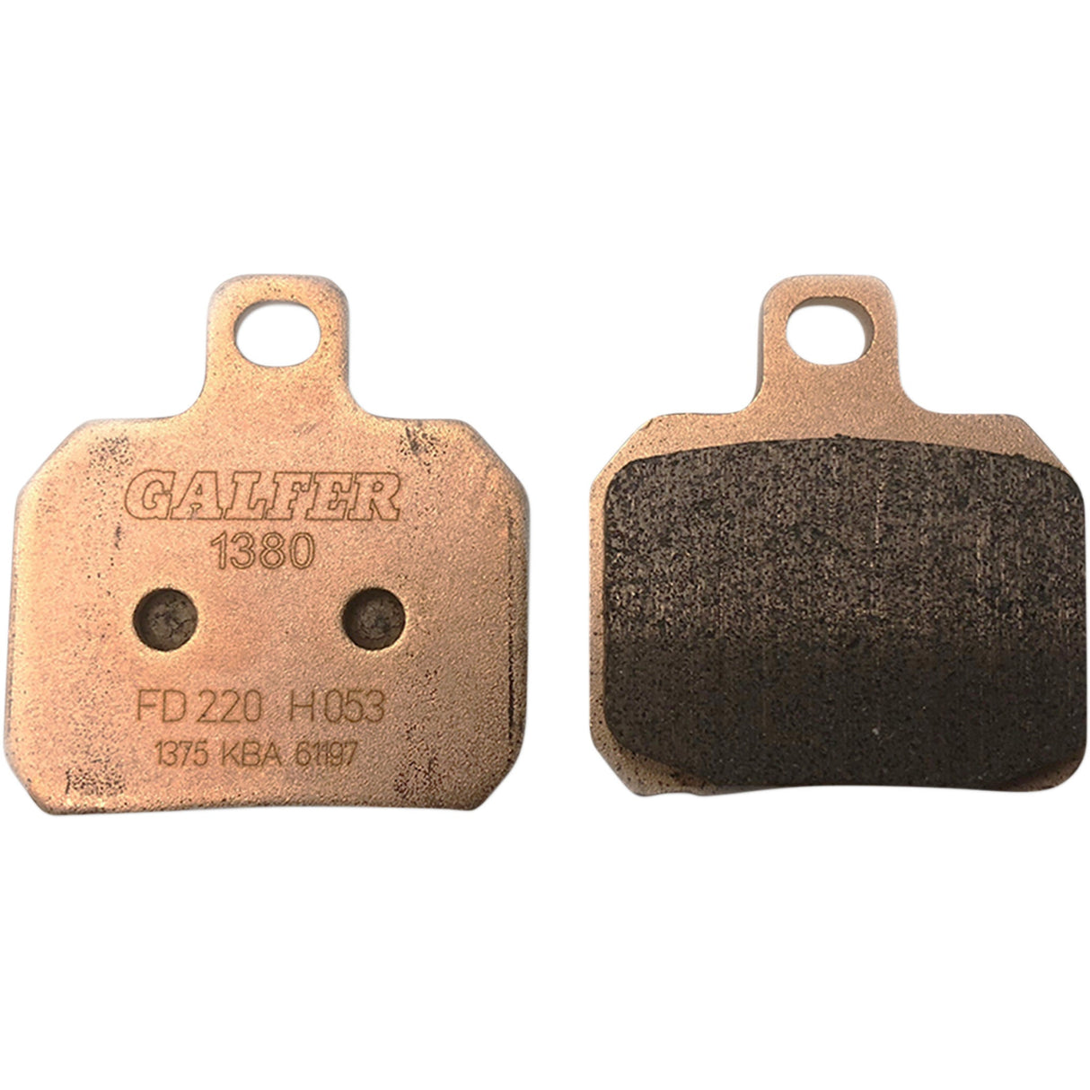 Galfer HH Sintered Brake Pads - FD220G1380 For Ducati Motorcycles 1997-2023 | Aprilia Motorcycles 2000-2014 | MV Agusta Motorcycles 2011-2017