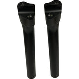 DRAG SPECIALTIES 0602-0810 Buffalo Billet Aluminum Handlebar Risers 9-1/2" - flat black