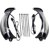 CIRO 2040-2212 45251 Fang® Headlight Bezels - Black