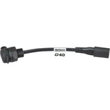 TECMATE 3807-0476 O-40S Weatherproof SAE Thin Panel Mount Socket O-40 short