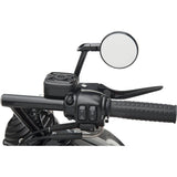 PERFORMANCE MACHINE (PM) 0640-0733 0064-2035-BM Vision Series Mirror - Side View - Round - Black/Contrast Cut - Left/Right