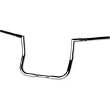 LA Choppers 1-1/4" Twin Peaks Touring Handlebar 12" Chrome - LA-7367-12 For Harley Touring 2023-2026
