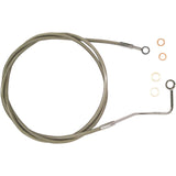 Magnum Shielding XR Stainless Upper Brake Line Upper Steel - SSC1402-70 For Harley Touring 2014-2024