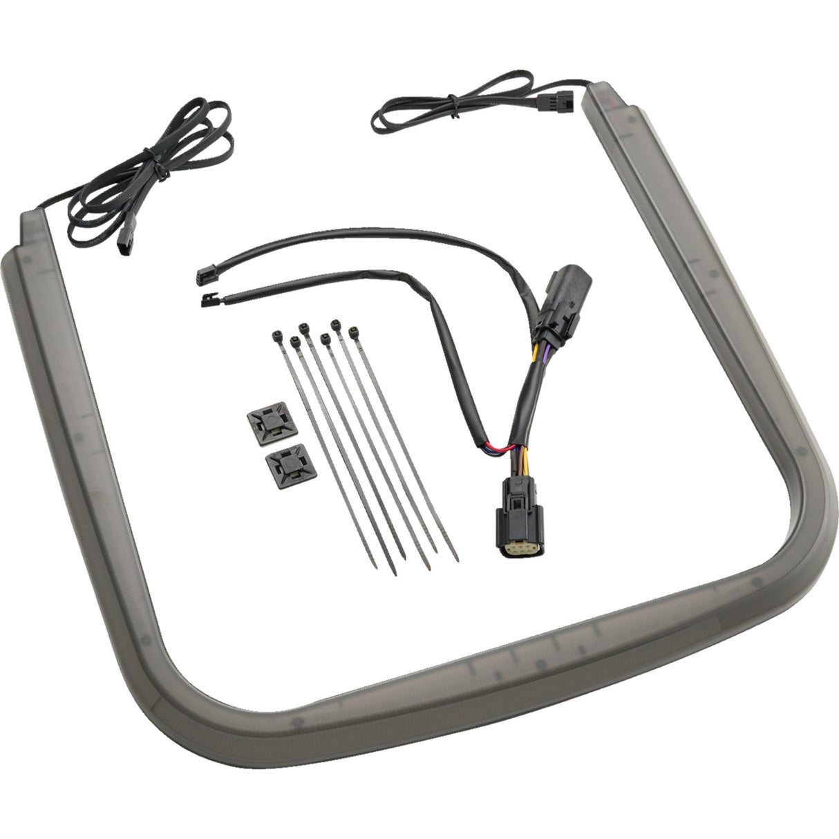 Ciro Tailo™ Tour-Pak Taillight Light Smoke Lens - 40160 For Harley Touring 2014-2025