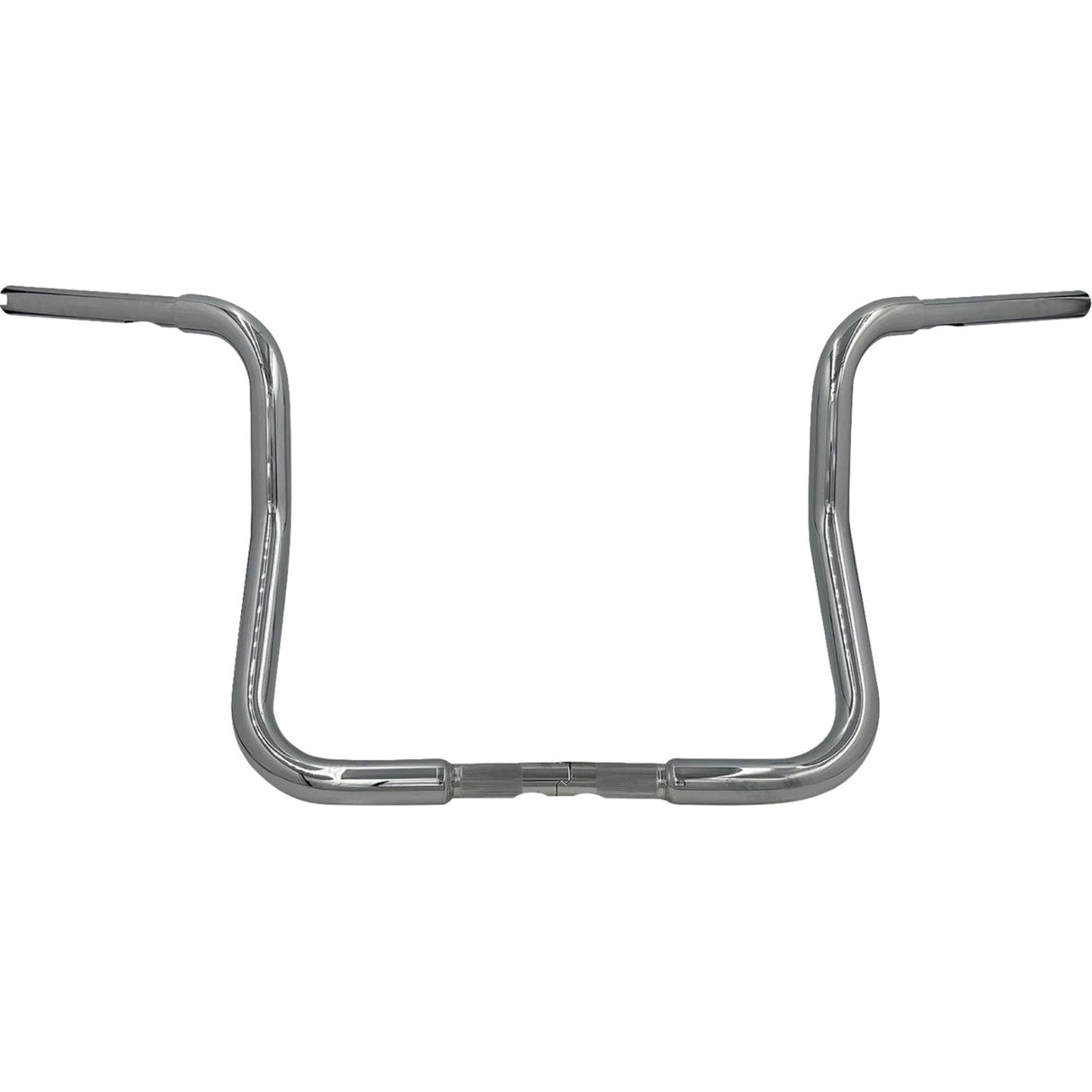 FAT Baggers INC. 1-1/4" EZ Install Round Top Handlebar Reduced Reach 13" Chrome - 903013 For Harley Touring 2008-2025