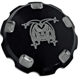 Joker Machine Serrated Series Fuel Cap - 10-441B For Harley Motorcycles 1996-2024