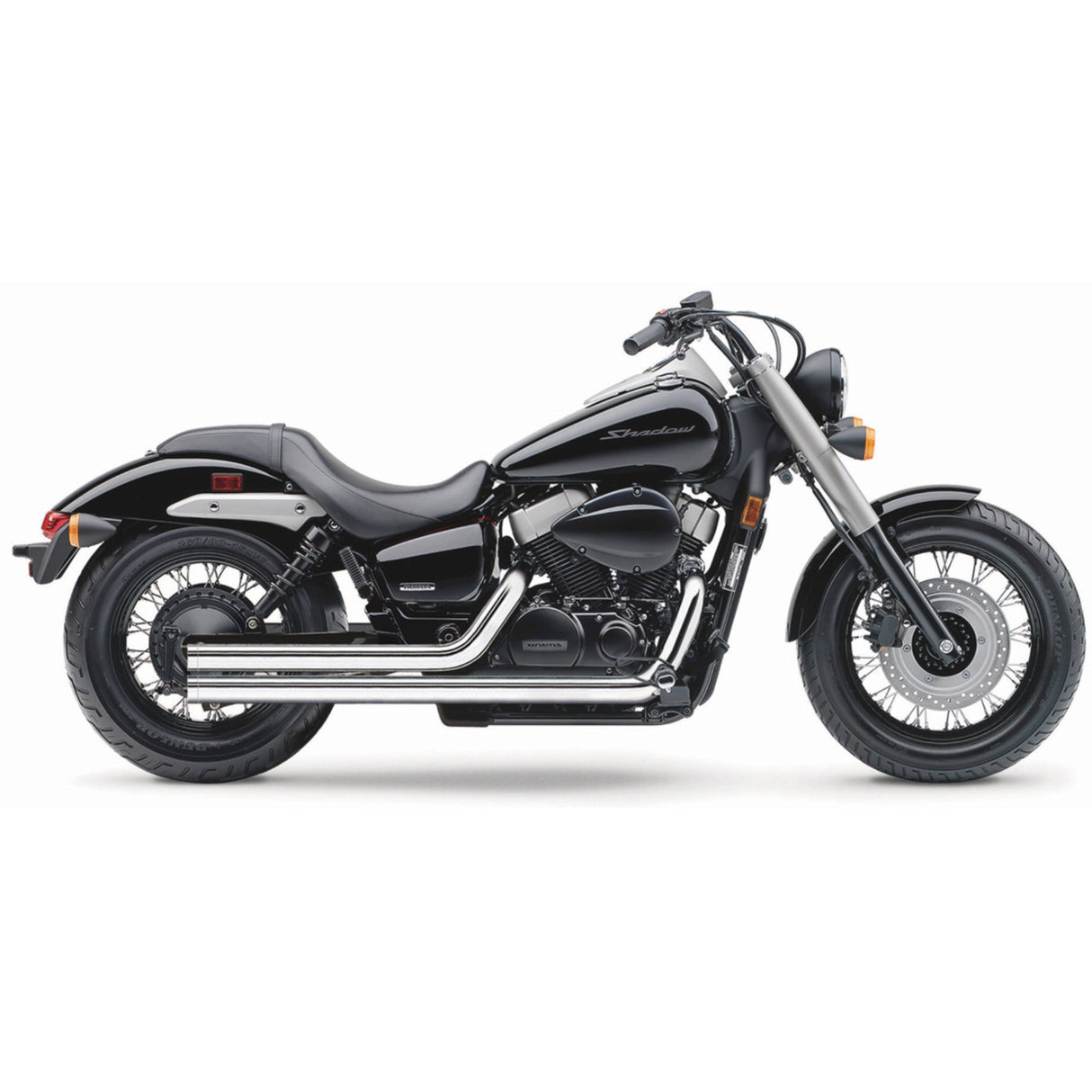Cobra Streetrod 2-Into-2 Exhaust System - 1724T Honda VT750DC Shadow Spirit 2001-2006