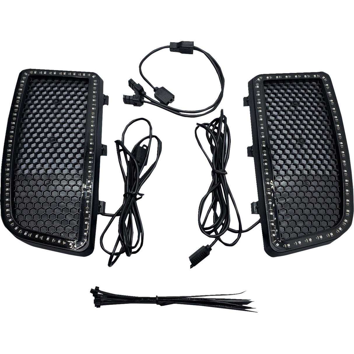 CUSTOM DYNAMICS 2040-2990 PG-LF ProGLOW™ Color Changing LED Lower Fairing Inserts - LED Light Inserts - Lower Fairing