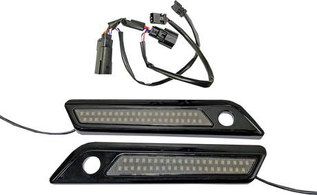 Saddlebag Latch Dual Color Accent Lights