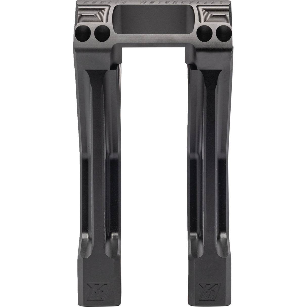 Kodlin USA Fastback Risers 8" Black - K55122 For Harley Softail 2018-2024