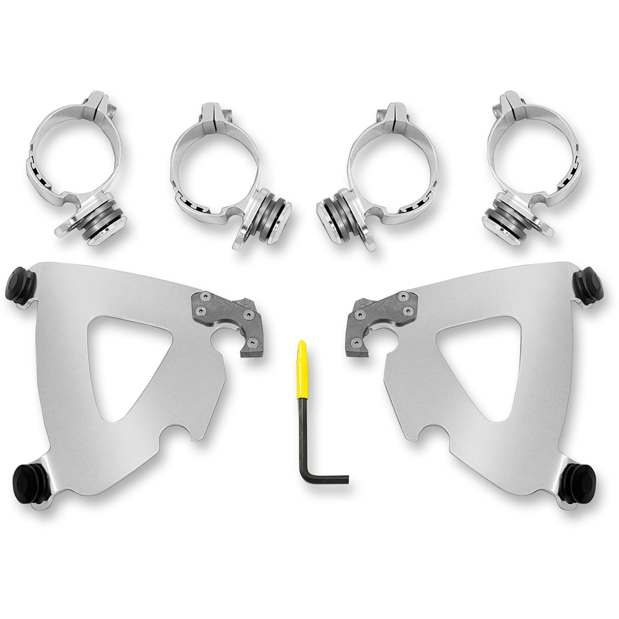 Memphis Shades Trigger Lock Mounting Kit - MEK2028 For Harley Street / Super / Dyna / Softail 2006-2025