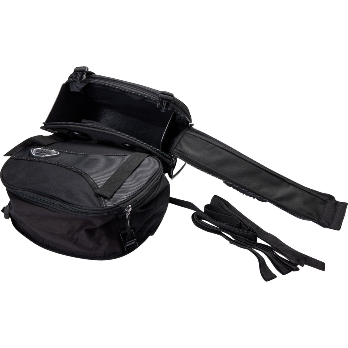 GEARS CANADA 3501-0253 100173-1 Mini Saddlebags Mini Side Bag Luggage - Black