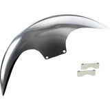 PAUL YAFFE BAGGER NATION 1401-0955 PYO:CAFE-21-13E-C Cafe Front Fender For 21" Wheel - Chrome Spacers