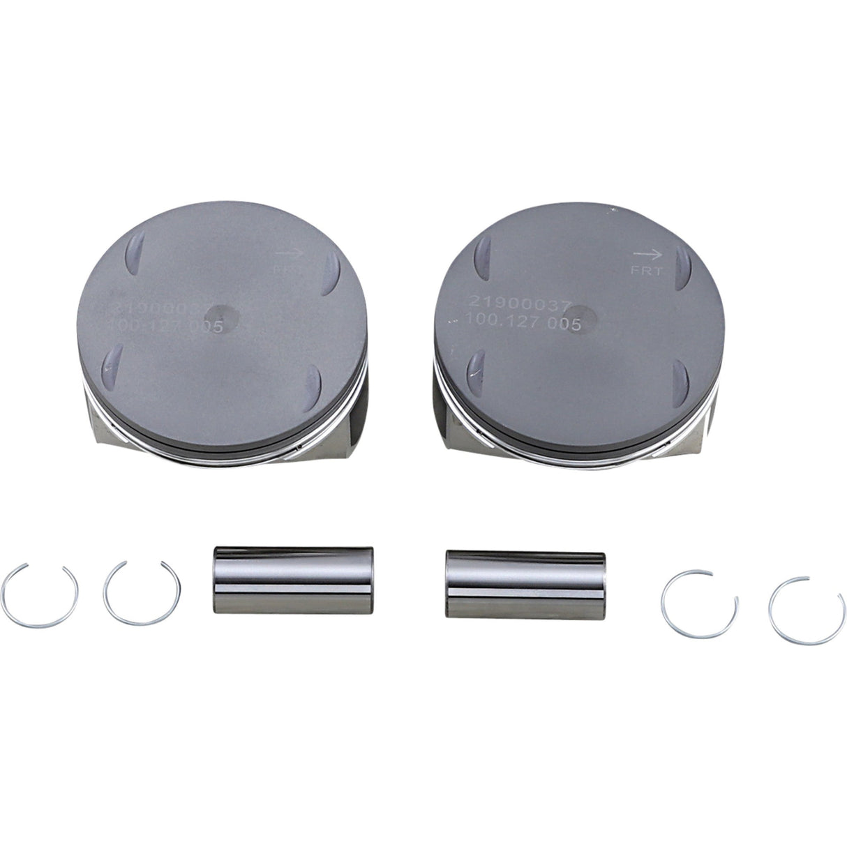 Drag Specialties Piston Kit 3.937" +0.005" 107" Motor M8 For Harley Motorcycles 2017-2026