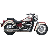 Cobra Lo-Boy 2-Into-2 Exhaust System - 1971 Honda VT750C Shadow 1998-2003