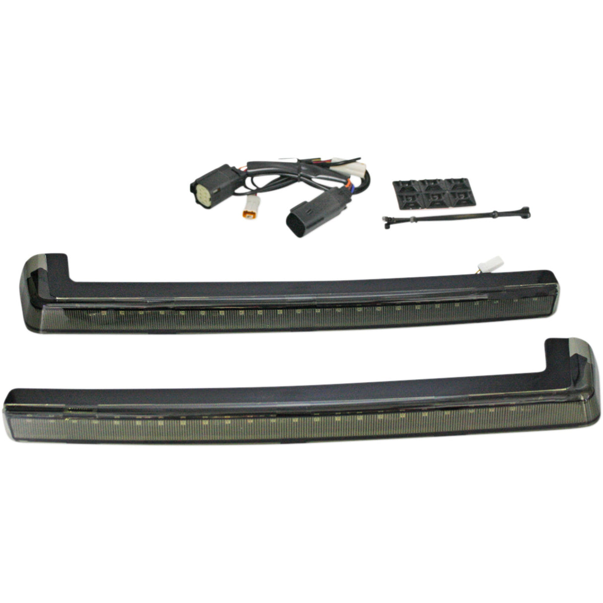 Custom Dynamics ProBEAM® LED Tour Pak Arms Smoke Lens - PB-TP-ARM-14S For Harley Touring 2014-2025