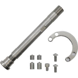 Accutronix 41 Mm Raked Triple Tree Chrome Raked 7° Elite Smooth - TWR741-ESC For Harley Softail / Wide 1984-2010