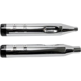 S&S Cycle 4-1/2" MK45 Performance Mufflers — Thruster Black Thruster - 550-0664 For Harley Touring 2017-2026