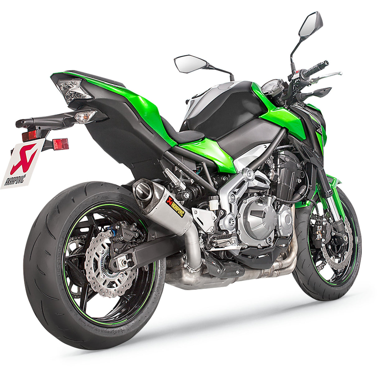 Akrapovic Slip-On Line Muffler - S-K9SO4-ASZT Kawasaki 900 2018-2024