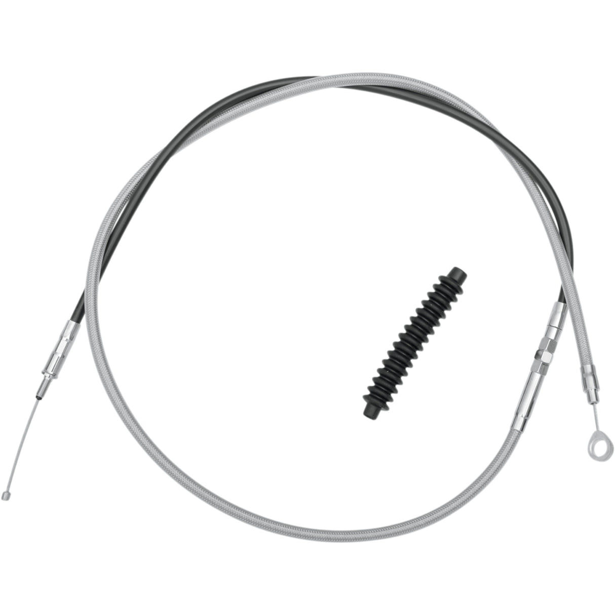 DRAG SPECIALTIES High-Efficiency Braided Stainless Steel Clutch Cable