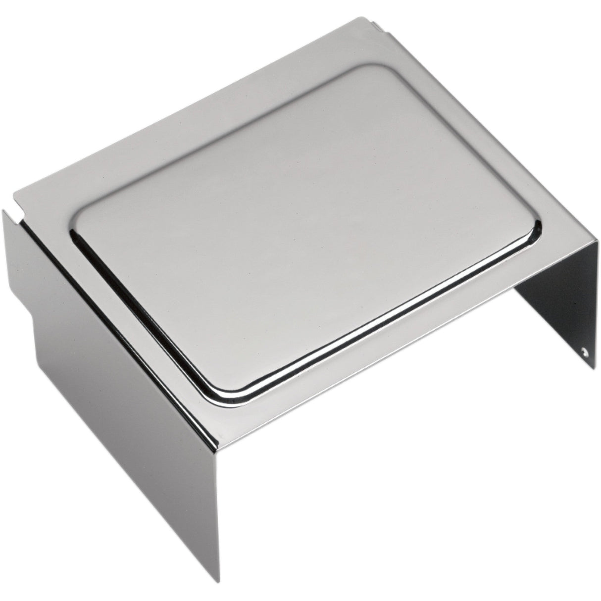 DRAG SPECIALTIES DS324126 Battery Cover raised - chrome