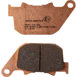 Moto-Master RoadPro Sintered Metal Brake Pads Sintered Series - 411802-PU For Harley Sportster 2007-2013
