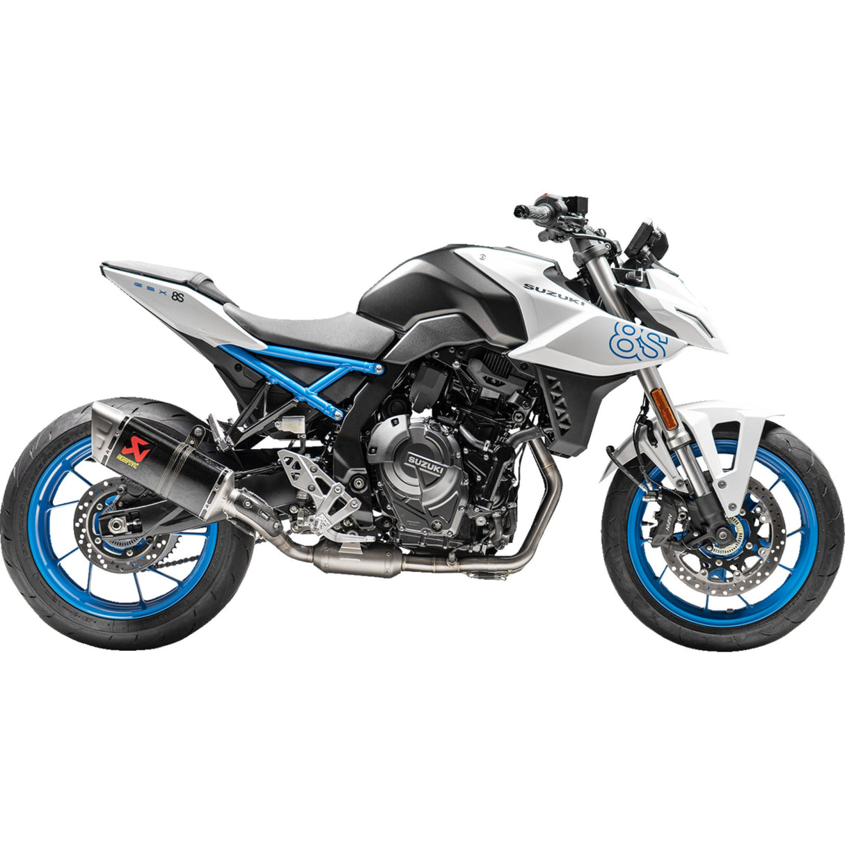 AKRAPOVIC 1810-3139 S-S8R1-EEC Racing Line Exhaust System