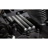 Arlen Ness 10-Gauge Transmission Top Cover BlackMachined - 03-853 For Harley Motorcycles 2006-2017