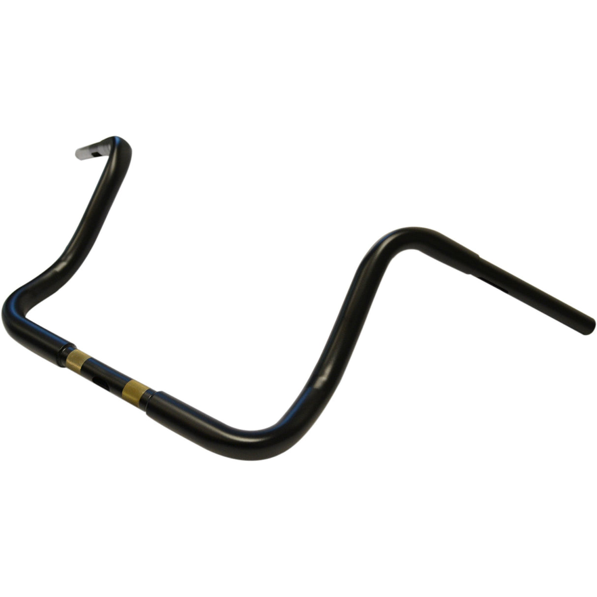 LA Choppers 1-1/4" Touring Ape Hanger Handlebar 12" Flat Black - LA-7321-12M For Harley Touring 1996-2022